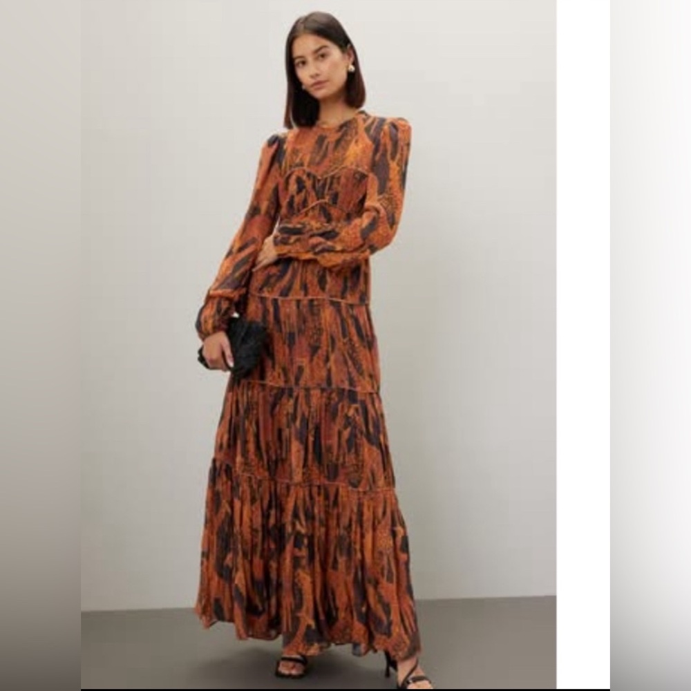 NWT FARM Rio long cocktail dress